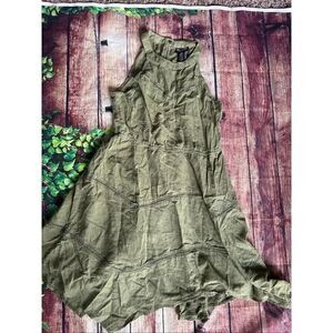 Wrangler Retro Green Dress Size L